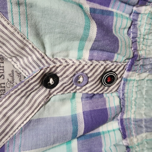 Size Small Urban Surface Plaid Tank Top - Picture 5 of 7